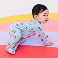 Organic Cotton 2-Way Zip Footie (2 Pack)