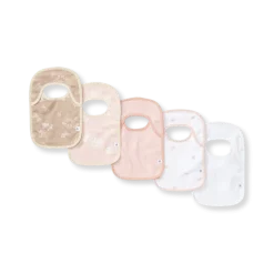 Organic Lap Shoulder Bibs (5 Pack)