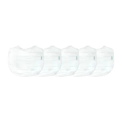 Organic Muslin Bibs (5 Pack)