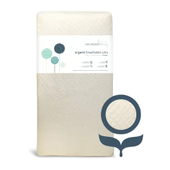 Organic Ultra Breathable Innerspring 2-Stage Baby Crib & Toddler Mattress