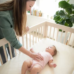 Organic Ultra Breathable Innerspring 2-Stage Baby Crib & Toddler Mattress