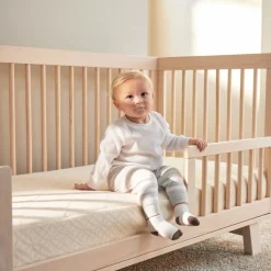 Organic Ultra Breathable Innerspring 2-Stage Baby Crib & Toddler Mattress
