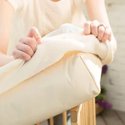 Organic Ultra Breathable Lightweight 2-Stage Mattress with Washable Cover