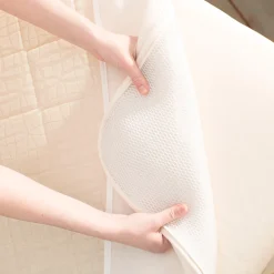 Organic Ultra Breathable Lightweight 2-Stage Mattress with Washable Cover