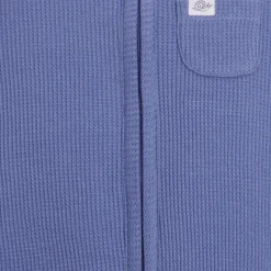Organic Waffle Zipper Footie (2 Pack)