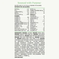 Organic Whole Milk Infant Formula