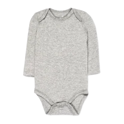 5-Pack Organic Cotton Long Sleeve Bodysuit