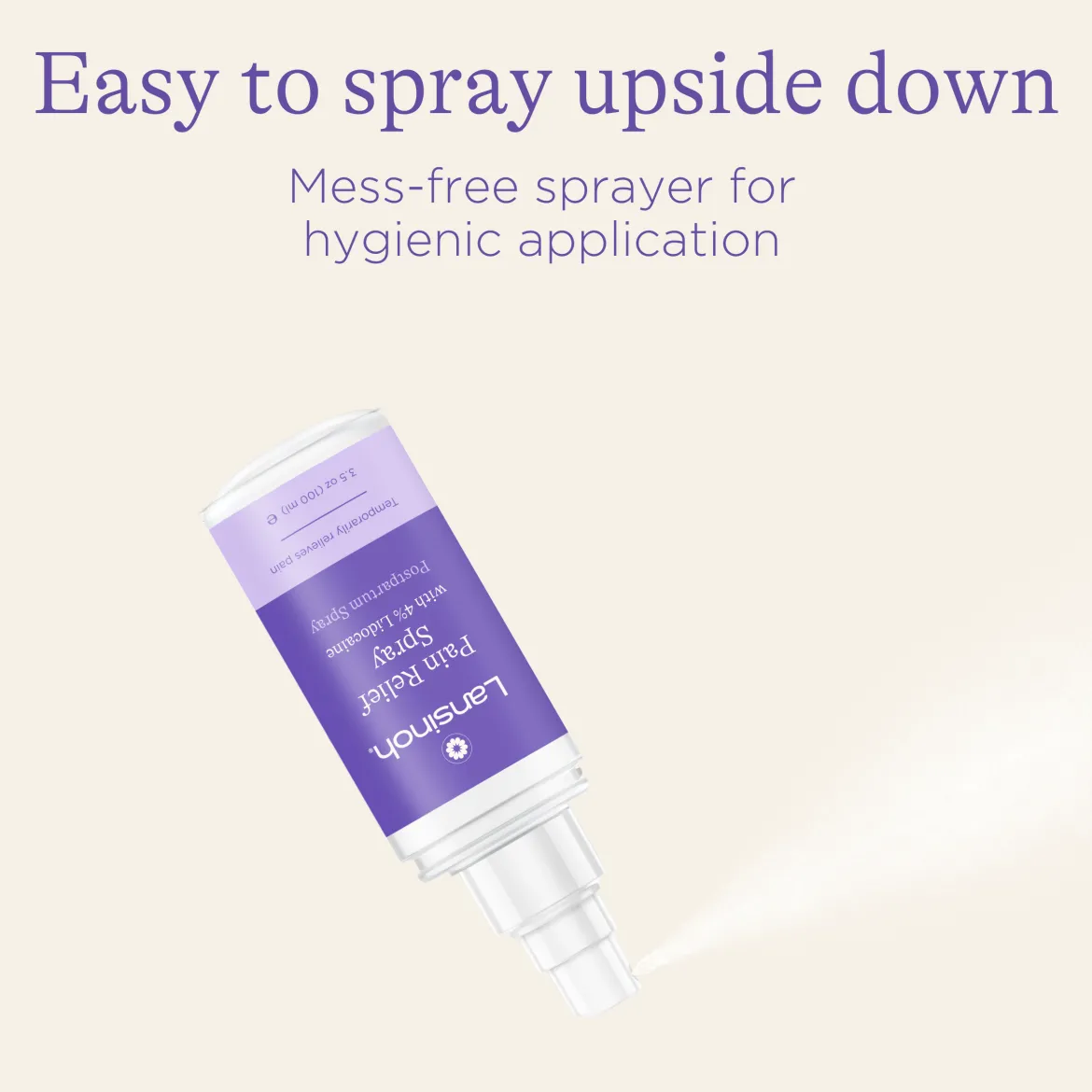 Pain Relief Spray with Lidocaine 4%