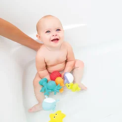 Pat & Play Water Mat Wee Wild Ones & Aquarium Bath Squirters Bath Time Bundle