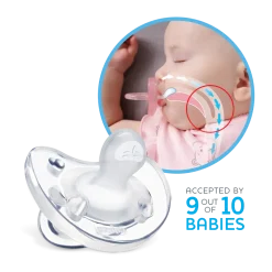 PhysioForma Silicone Orthodontic Pacifier (4 Pack)