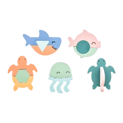 5-Piece Bath Toy Set