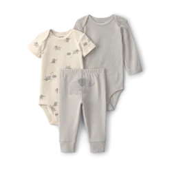 3-Piece Bodysuit & Pant Gift Set