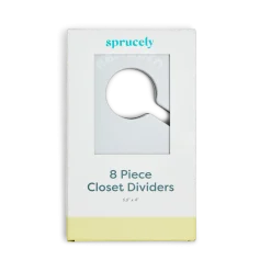 8 Piece Closet Dividers
