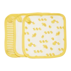 6-Piece Organic Cotton Bath Time Set