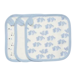 6-Piece Organic Cotton Bath Time Set