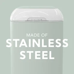 Platinum Stainless Steel Diaper Pail with Easy Roll Refill Bags