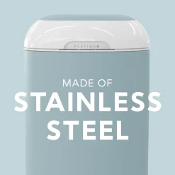Platinum Stainless Steel Diaper Pail with Easy Roll Refill Bags