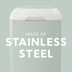 Platinum Stainless Steel Diaper Pail Gift Set