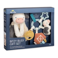 Plush Lovey & Teething Activity Toy Gift Set