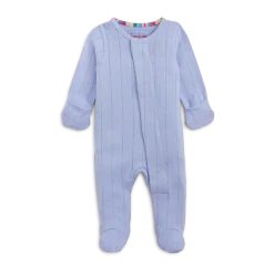 Pointelle Organic Cotton Footie
