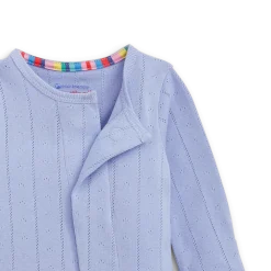 Pointelle Organic Cotton Footie