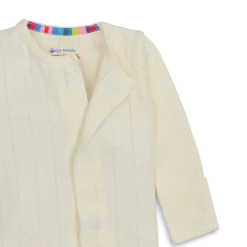 Pointelle Organic Cotton Footie