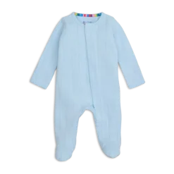 Pointelle Organic Cotton Footie