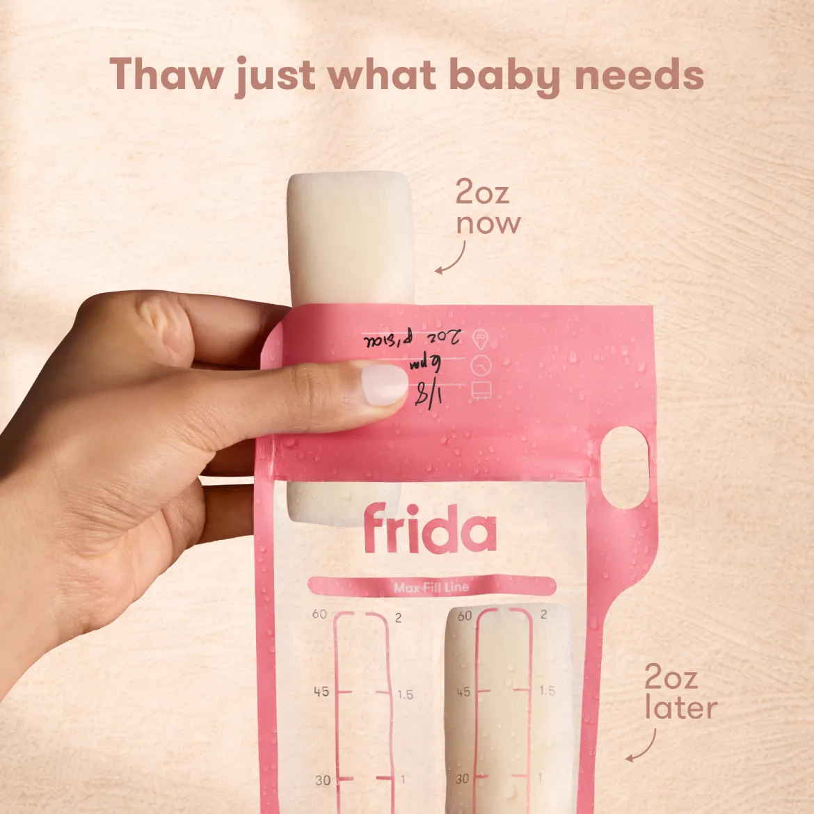Portion + Pour Breastmilk Storage Bags