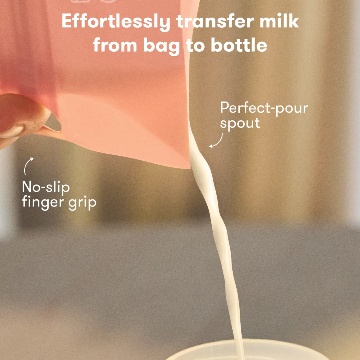 Portion + Pour Breastmilk Storage Bags