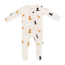 Printed Zipper Footie