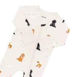Printed Zipper Footie