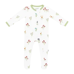 Printed Zipper Footie