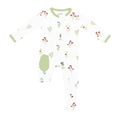 Printed Zipper Footie