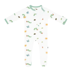 Printed Zipper Footie