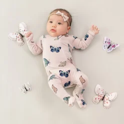 Printed Zipper Footie