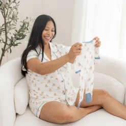 Printed Zipper Footie