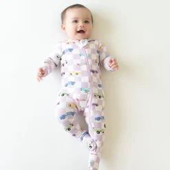Printed Zipper Footie