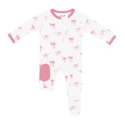Printed Zipper Footie