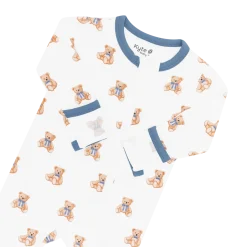 Printed Zipper Footie