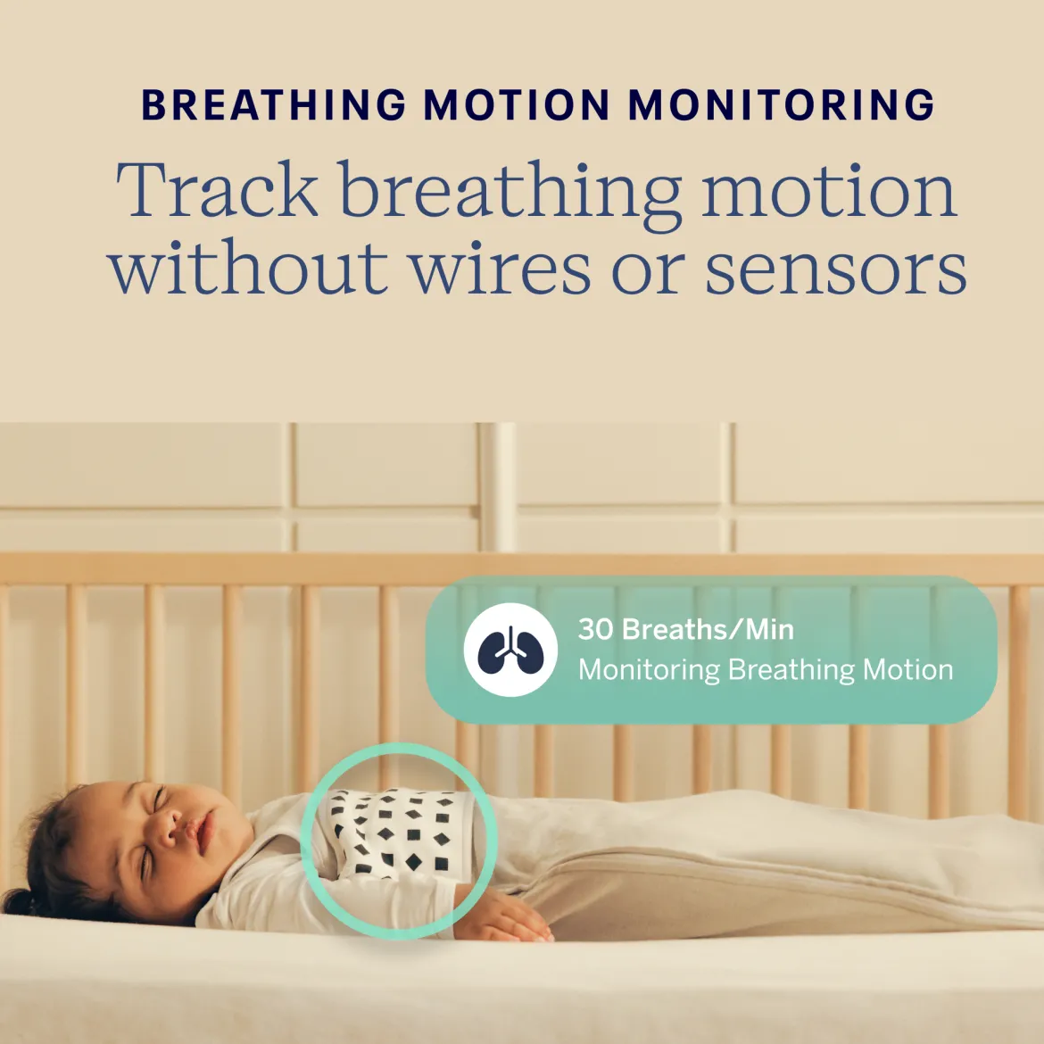 Pro Smart Baby Monitor and Wall Mount