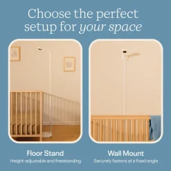 Pro Smart Baby Monitor and Wall Mount