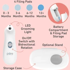 PureBaby Electric Nail Trimmer