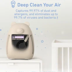 PureBaby Kids Bear Air True HEPA Air Purifier