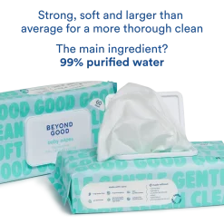 99% Purified Water Baby Wipes