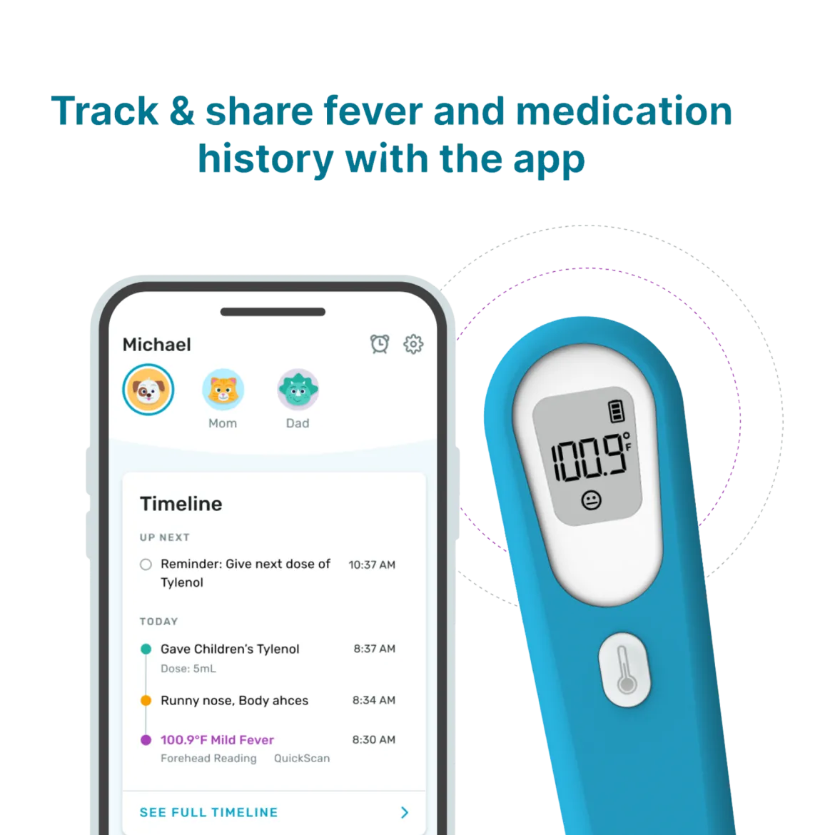 QuickScan Non-Contact Thermometer