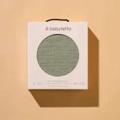 Quilted Changing Pad Cover in GOTS Certified Organic Muslin Cotton