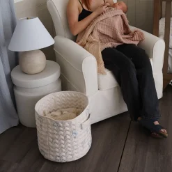 Quilted Storage Bin