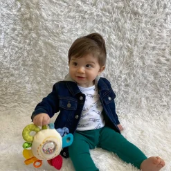 Rainbow Round Teether Cuddly