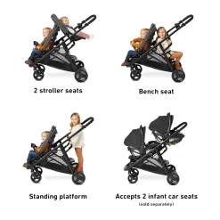 Ready2Grow 2.0 Double Stroller