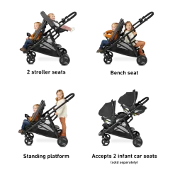 Ready2Grow LX 2.0 Double Stroller
